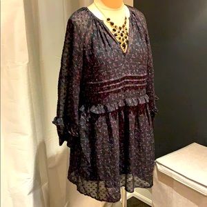 Pretty floral dress with built in slip